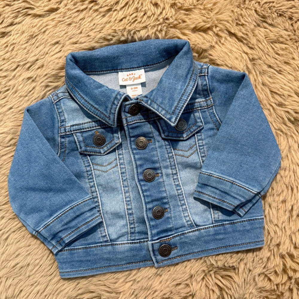 Cat & Jack Infant Jean Jacket 0-3 Months